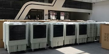 移動冷風機應用之-廣州市交通運輸職業學院