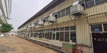 2000平米廠房車間用環保空調降溫通風效果好？